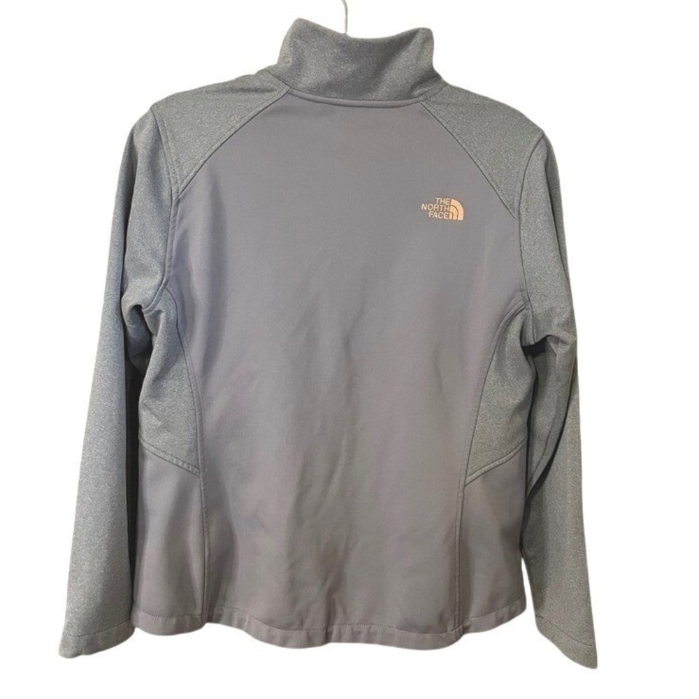 The North Face Canyonwall Grey Orange Full Zip Jacket Womens L - Picture 3 of 4